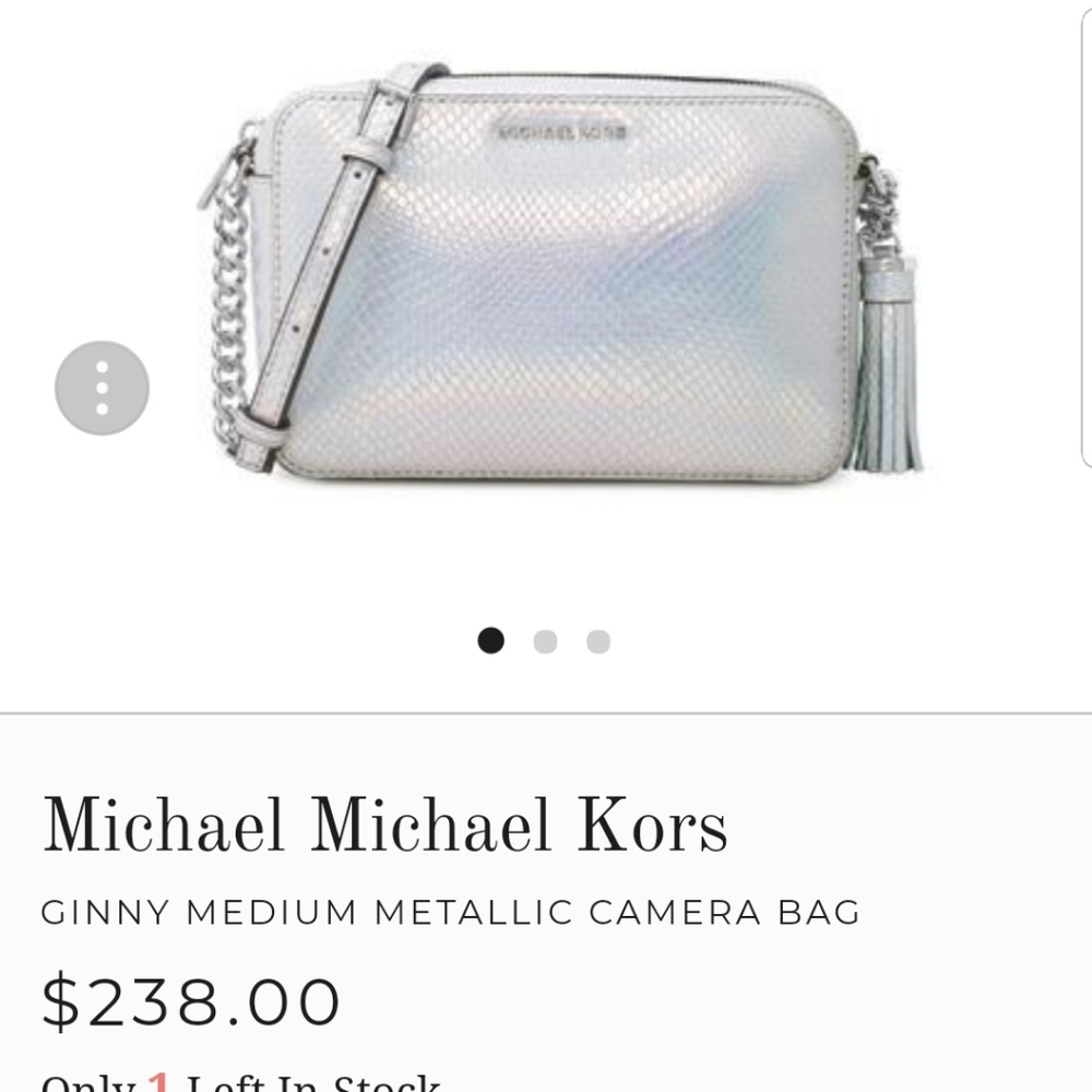 Michael kors holographic/iridescent purse *RARE*